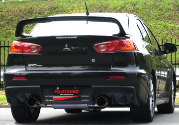 Fujitsubo Authorize R Dual Cat-Back Exhaust - Mitsubishi Lancer EVO X 08-15