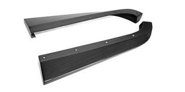 APR Performance Carbon Fiber Rear Bumper Skirts - Mustang GT ONLY 2005-09