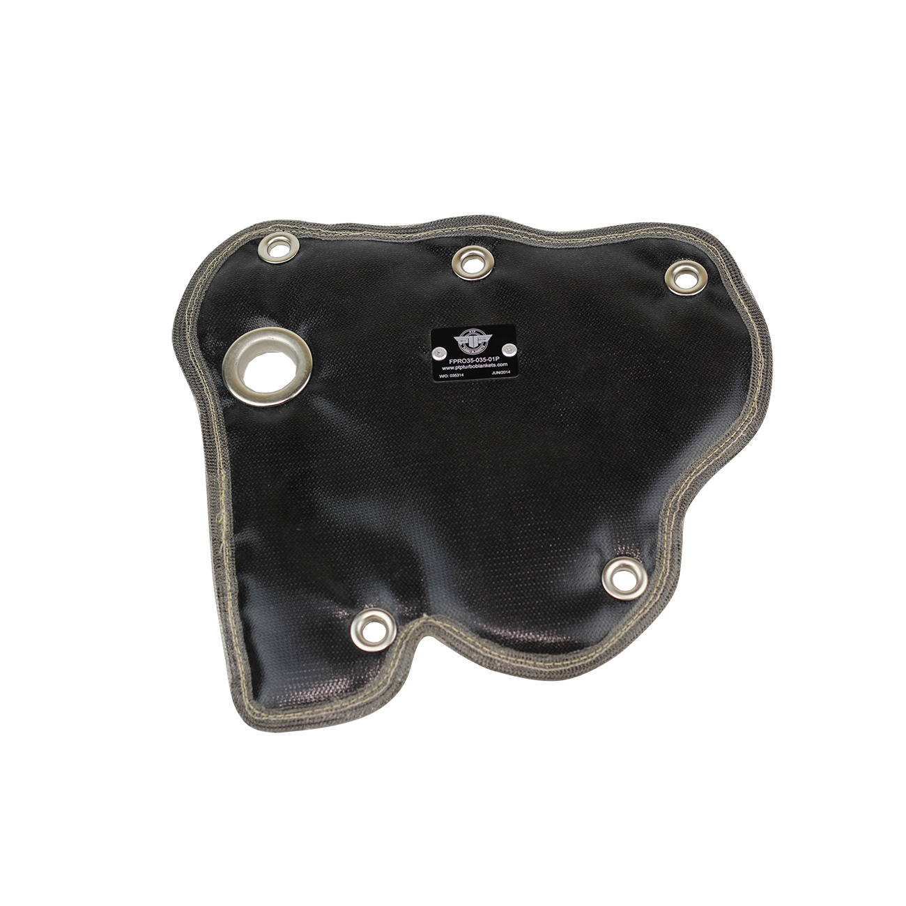 Evasive Motorsports PTP Turbo Blankets Fiat 500T & 500L & Abarth Black