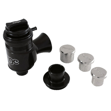 Forge Motorsports Type RS Blow Off Valve (Atmospheric / 25mm Connector / Black) - Mitsubishi Evolution 8-10 03-15
