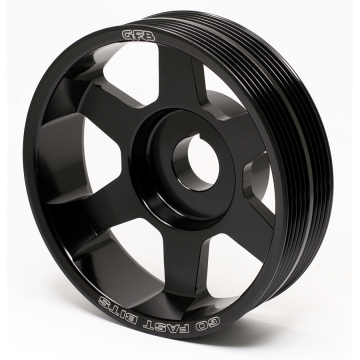 Go Fast Bits Non-Underdrive Lightweight Crank Pulley - Subaru WRX 02-14 / STI 04-17 EJ20, 22, 25 Engines