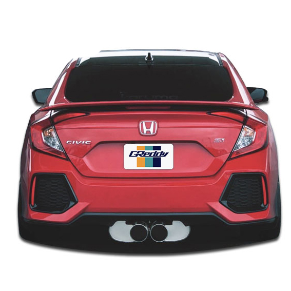 Greddy exhaust shop civic si