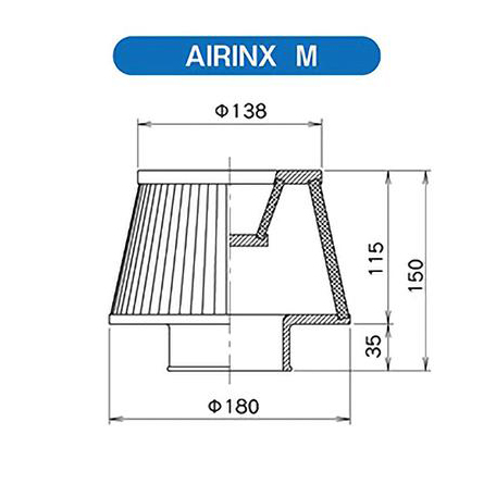 Evasive Motorsports: Greddy General Purpose Airinx Air Filter