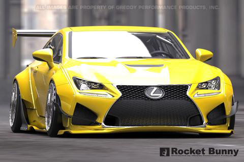 Evasive Motorsports: Rocket Bunny Front Lip - Lexus RC-F