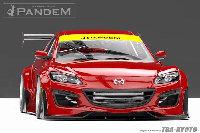 Evasive Motorsports: Pandem Front Lip - Mazda RX-8 09-10