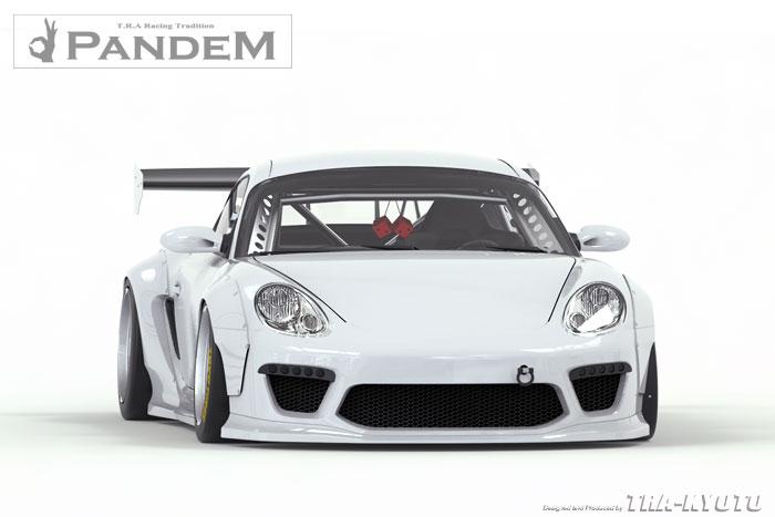 GReddy Pandem RB Front and Rear Fenders Only  | 2009-2012 Porsche Cayman  (17090507)