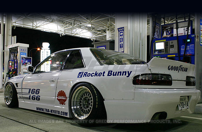 Evasive Motorsports Rocket Bunny Body Kit Ver 1 Ps13 Nissan Silvia S13 93 Coupe