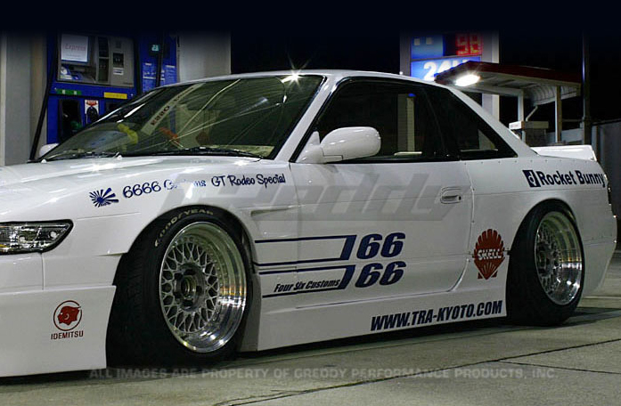 Evasive Motorsports Performance Parts For The Driven Rocket Bunny Ver 1 Side Skirts Nissan Silvia S13 93 Coupe Hatch