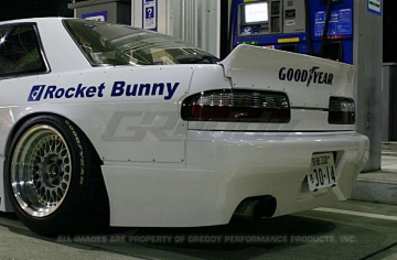 Rocket Bunny Ver. 1 Rear Bumper - Nissan Silvia S13 89-93 Coupe / Hatch
