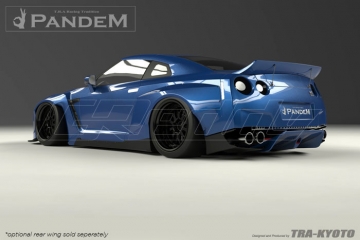 Pandem Duck Tail Wing - Nissan GT-R R35