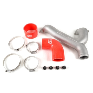 GrimmSpeed Top Mount Intercooler Aluminum Y-Pipe Kit (Red) - Subaru WRX 02-07 / WRX STI 04-21