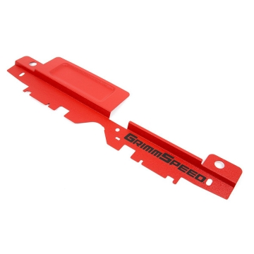 GrimmSpeed Radiator Shroud w/ Tool Tray (Red) - Subaru Legacy 05-09 / Outback 05-07
