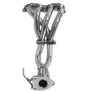 DC Sports 4-2-1 Polished Stainless Steel Header (Two Piece) - Honda Accord 03-07