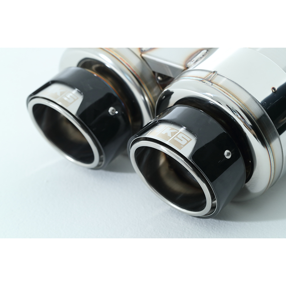 Evasive Motorsports Performance Parts For The Driven Hks Hi Power Spec L 2 0 Exhaust Carbon Hybrid Tips Honda Civic Type R Fk8 17 Evasive Motorsports Performance Parts For The Driven Hks Hi Power Spec L 2 0 Exhaust Carbon Hybrid Tips Honda Civic Type R Fk8 17