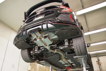 HKS Legamax Premium Exhaust - Honda Civic Type R FK8 17-21