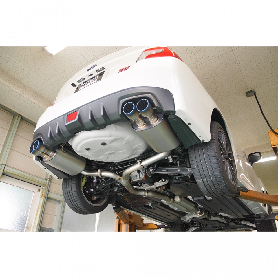 Evasive Motorsports: HKS Super Turbo Muffler W-Tail Ti