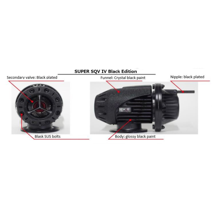 Evasive Motorsports: HKS SSQV4 Blow Off Valve (Black Edition