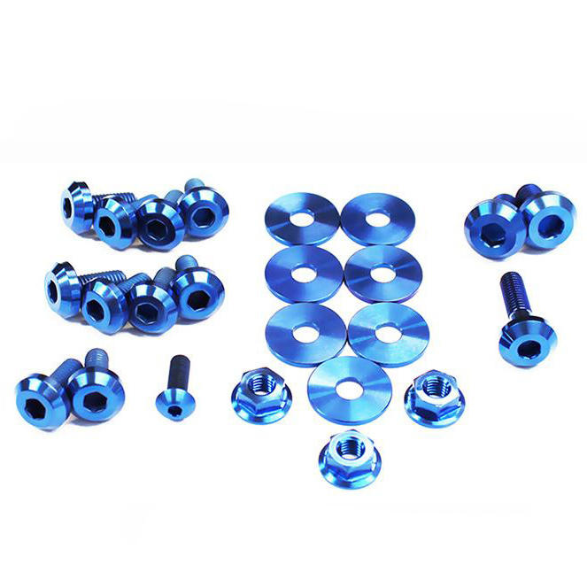 Evasive Motorsports Dress Up Bolts Titanium Hardware Engine Bay Kit