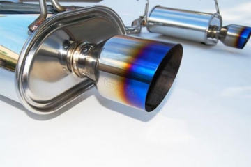 Invidia Q300 Dual Exhaust - Honda S2000 00-09 (Single layer Ti Tips)