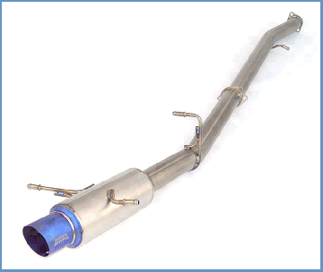 Invidia Full Titanium Catback Exhaust - Subaru WRX / STI 02-07