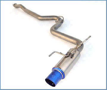 Invidia Full Titanium Catback Exhaust - Subaru WRX / STI Sedan 08-14