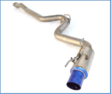 Invidia Full Titanium Catback Exhaust - Subaru WRX / STI Hatchback 08-14