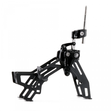 Hybrid Racing Adjustable Short Shifter Assembly (Dust Black) - Honda Civic / Civic Si / Civic Type R 16-21