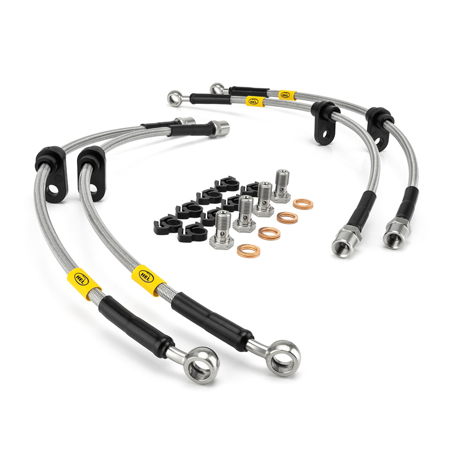 Evasive Motorsports: HEL Performance SS Braided Brake Lines (Front