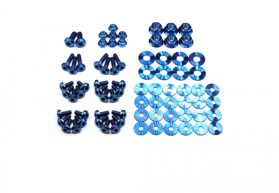 blue engine dress up kit C7 Corvette Engine Dress Up Starter Package
