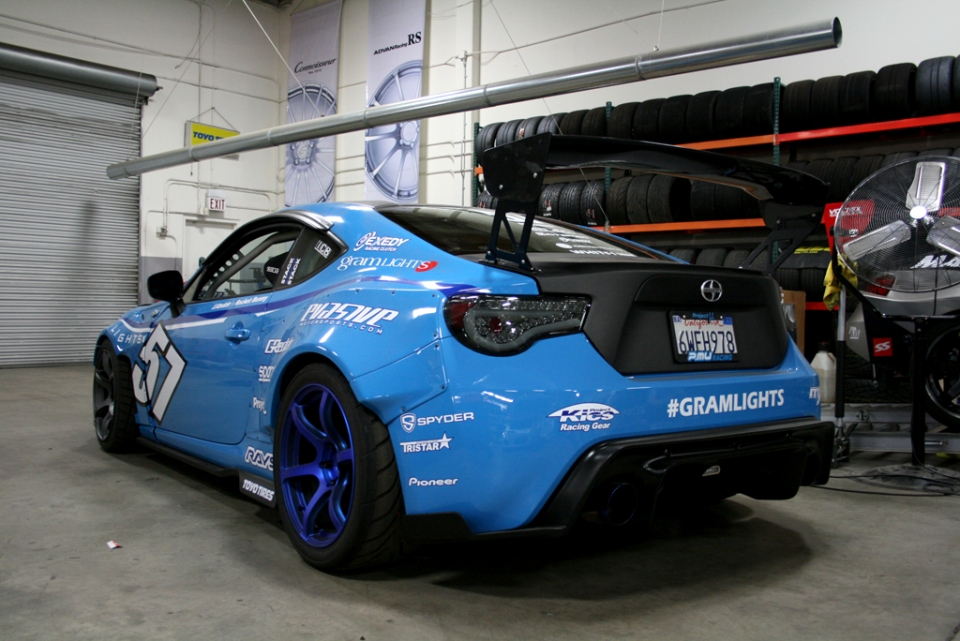 Evasive Motorsports: Voltex Type 1V Wing - Scion FRS / Subaru BRZ
