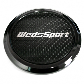 WedsSport Type 1 Center Cap (Flat / Carbon Fiber Look) - SA and RN Series Wheels