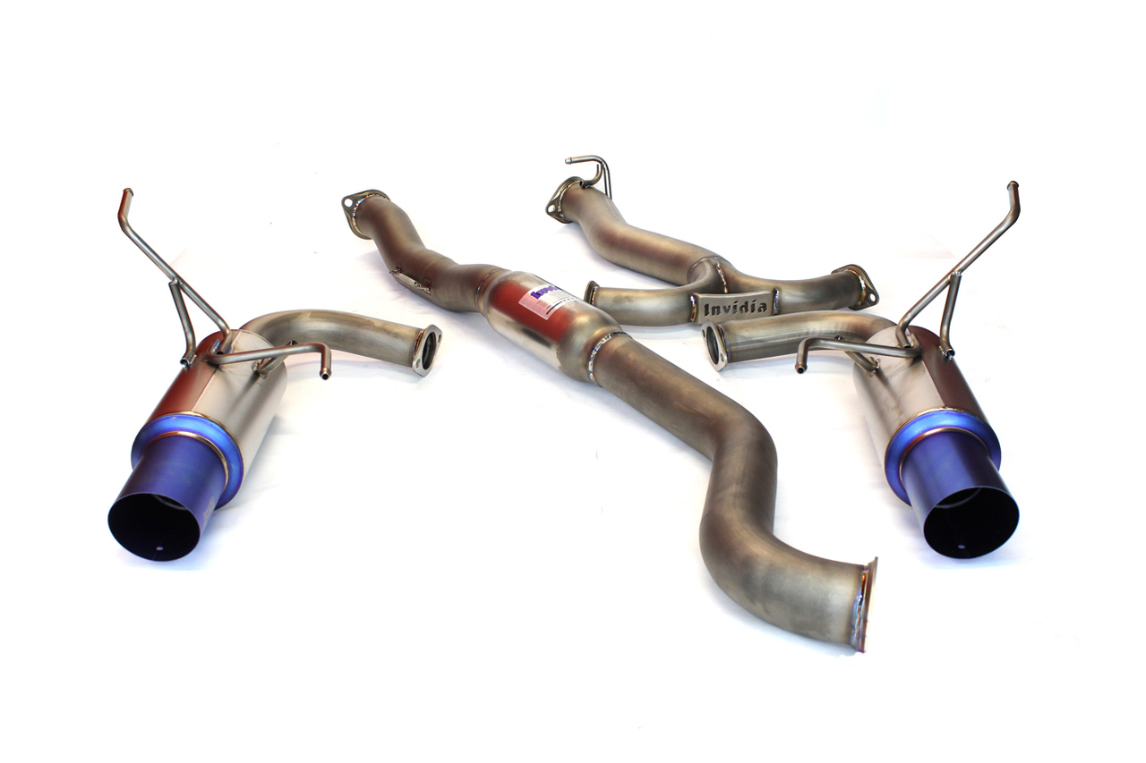 Evasive Motorsports: Invidia Full Titanium Dual Exhaust - Subaru WRX ...