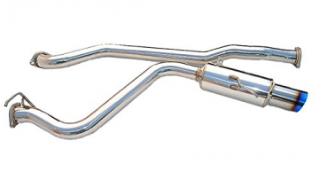 Invidia N1 Racing Single Exit Exhaust (Ti Tip) - Subaru WRX / STI 15-21