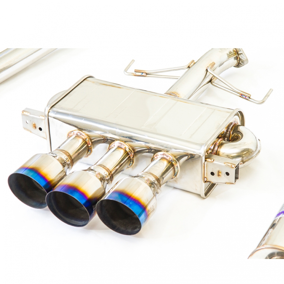 Evasive Motorsports: Invidia Q300 Gemini Triple Titanium Burnt