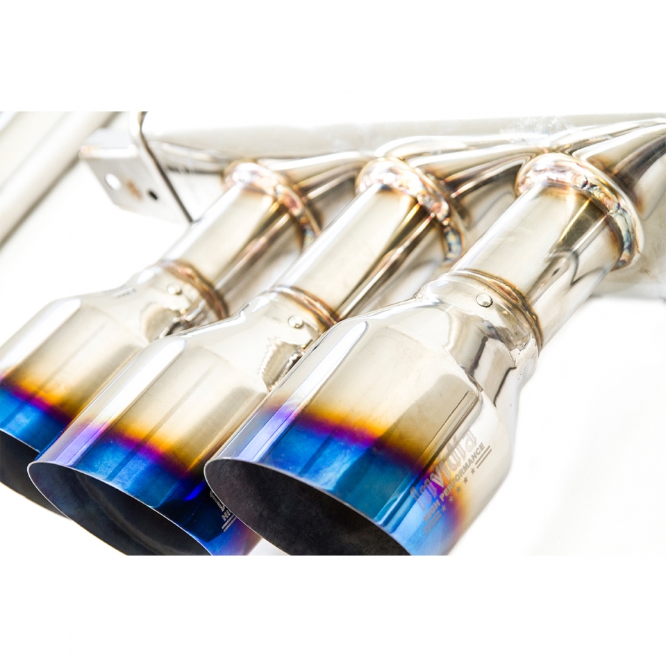 Evasive Motorsports: Invidia Q300 Gemini Triple Titanium Burnt