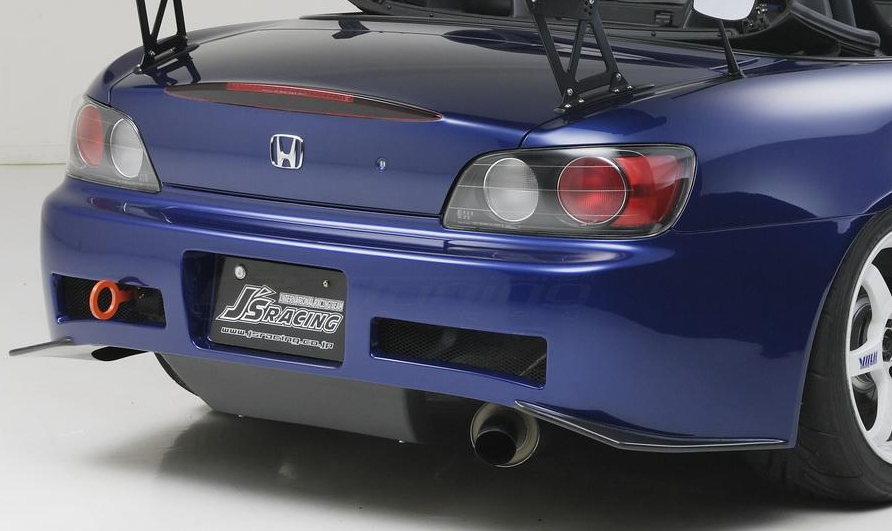 J's Racing Type S Rear Bumper (CFRP) - Honda S2000.