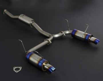 J's Racing R304 SUS Dual Exhaust 70RS - Honda S2000 00-09