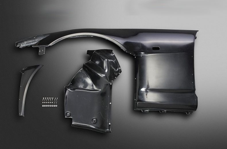 Evasive Motorsports: J's Racing Front FRP Wide Fender (Left