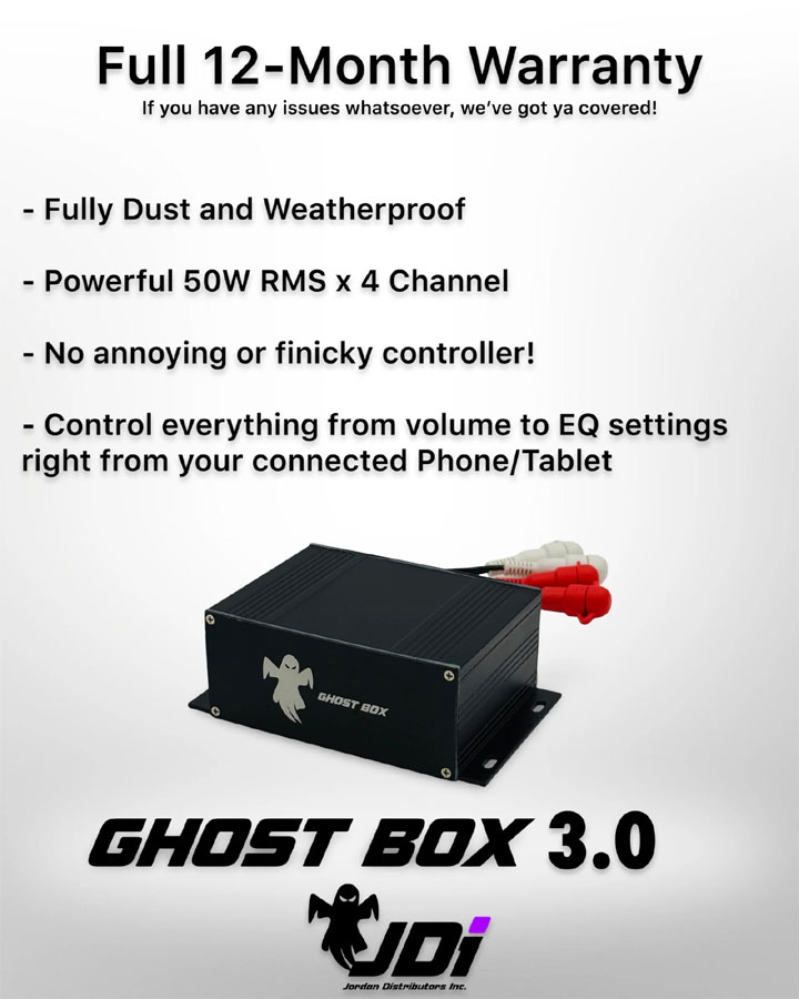 Evasive Motorsports: Jordan Distributors Inc. Ghost Box 3.0 Hidden