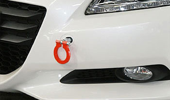Kansai Service Front Tow Hook (Orange) - Honda CR-Z 2010+