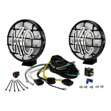 KC HiLiTES 6" Apollo Pro Halogen - 2-Light System / 100W Fog Beam