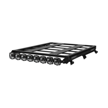 KC HiLiTES Platform One Roof Rack with 360 Lighting - Jeep Gladiator JT 2020+