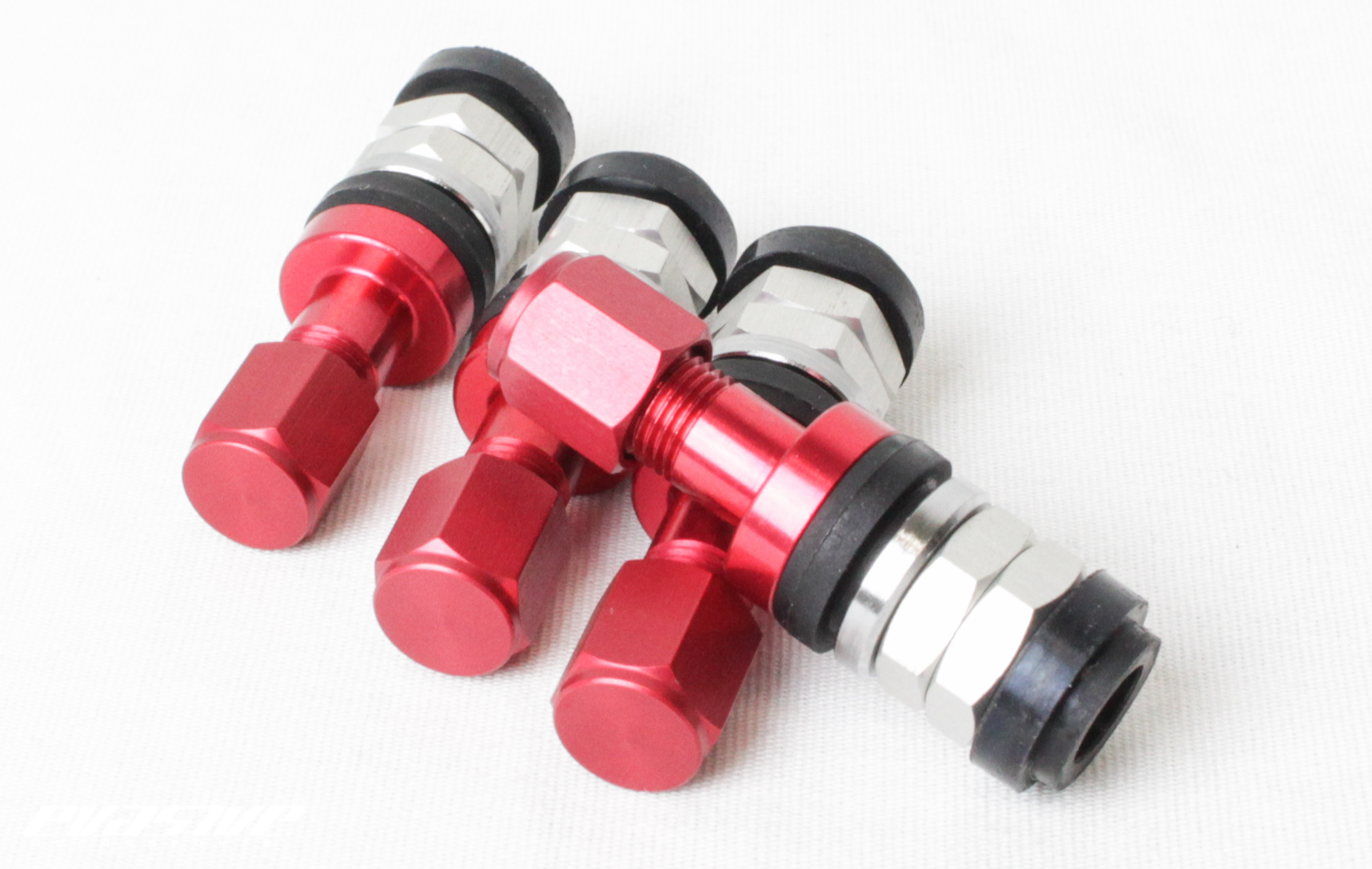 Evasive Motorsports Kics Aluminum Valve Stem Red (SET of 4)