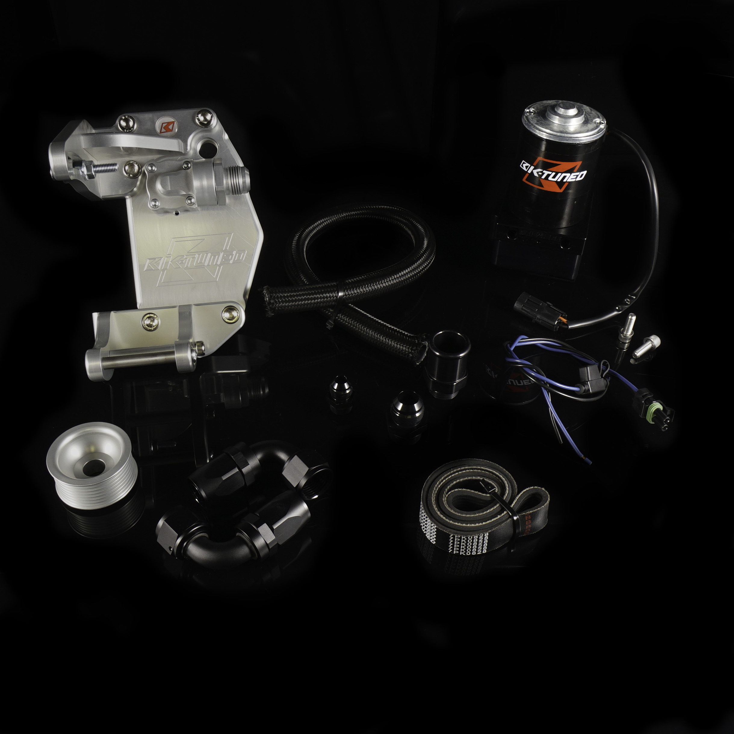 Evasive Motorsports: K-Tuned K-Series Water Plate Complete Kit (With Water  Pump Bracket) - Honda / Acura K-Series Engines