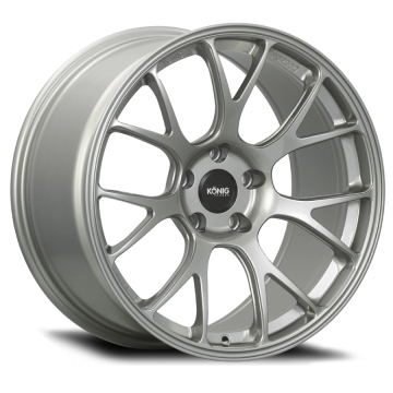 Konig Forged F1M Wheel - 17x9.0 / Offset +45 / 4x100 (Ash Silver)
