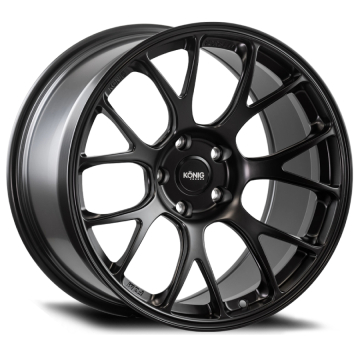Konig Forged F1M Wheel - 17x9.0 / Offset +45 / 4x100 (Satin Black)