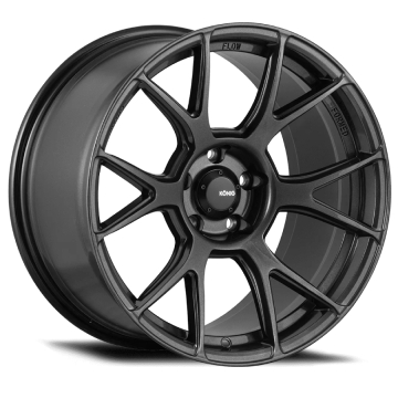 Konig Ampliform Flow Formed Wheel - 17x8.0 / Offset +40 / 5x100 (Dark Metallic Graphite)