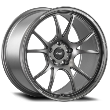 Konig Forged F3S Wheel - 17x10.0 / Offset +43 / 5x114.3 (Satin Charcoal)