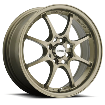 Konig Helium Wheel - 15x6.5 / Offset +40 / 4x100 (Bronze)
