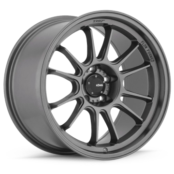 Konig Hypergram Flow Formed Wheel - 15x7.5 / Offset +35 / 4x100 (Matte Grey)